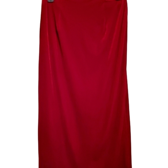 Bentley Arbuckle red velvet NWT size 10 top and skirt - Picture 6 of 14
